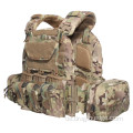 Camouflage Combat Plate Carrier Schnellfreisetzung Taktische Weste